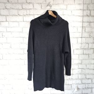 BANANA REPUBLIC Black Sweater Dress, S